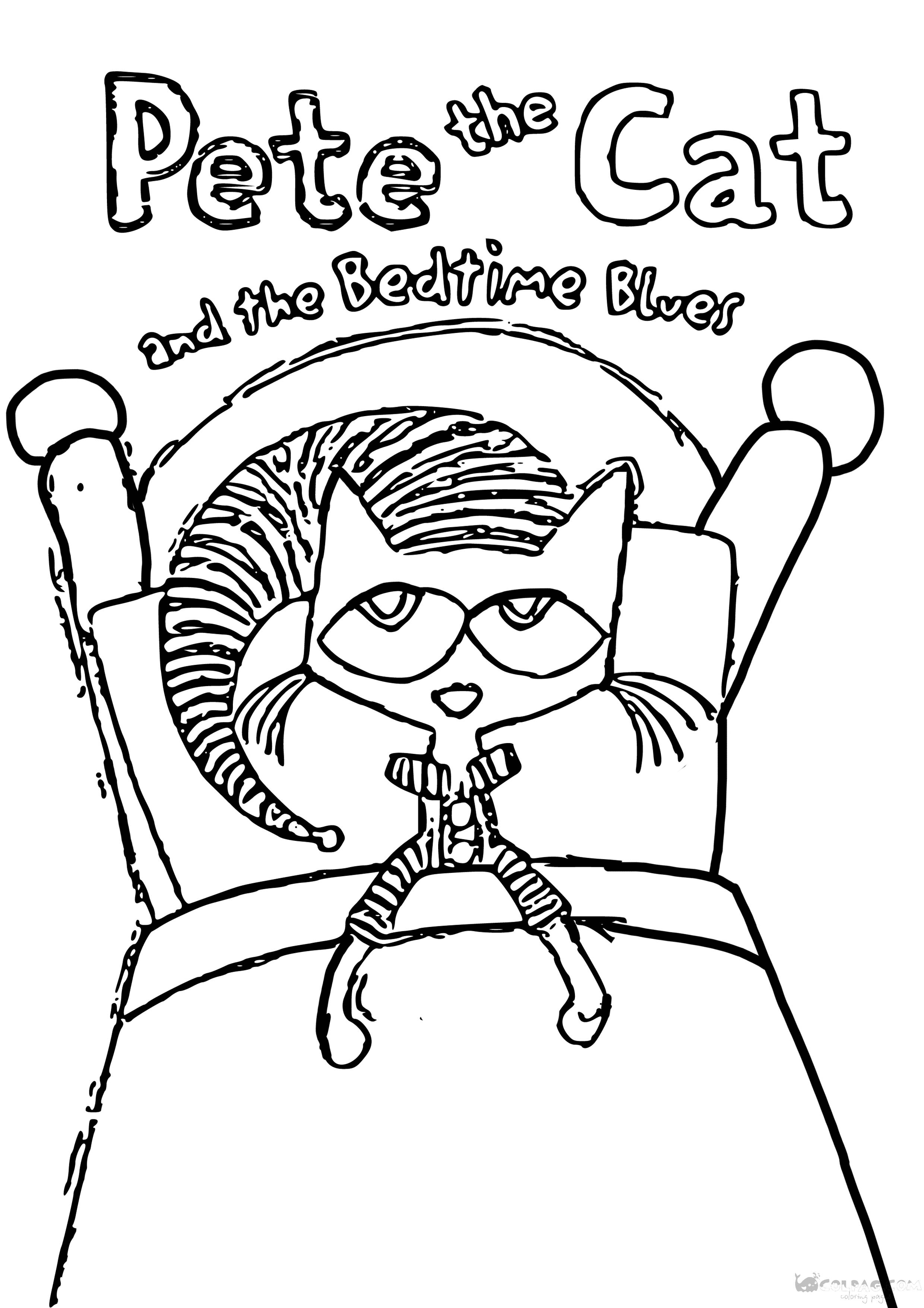 84 Adorable Pete The Cat Coloring Pages Printable 51