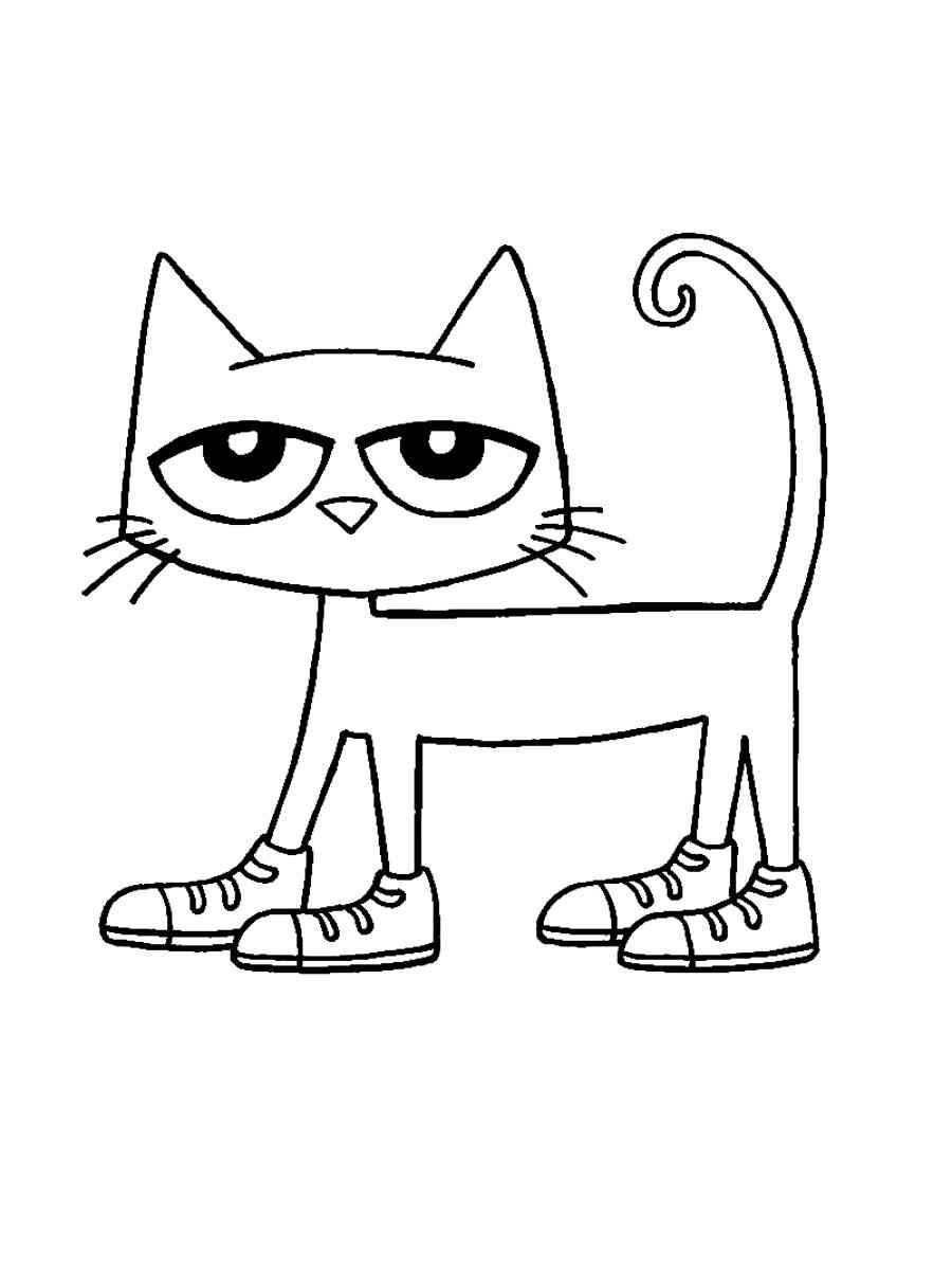 84 Adorable Pete The Cat Coloring Pages Printable 65