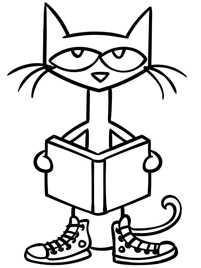 84 Adorable Pete The Cat Coloring Pages Printable 78