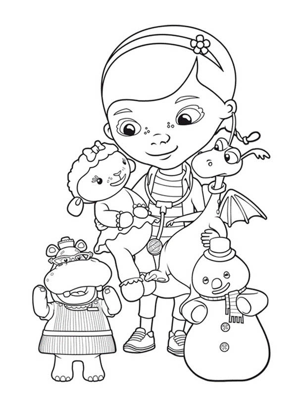 86 Doc McStuffins Coloring Pages Printable 1