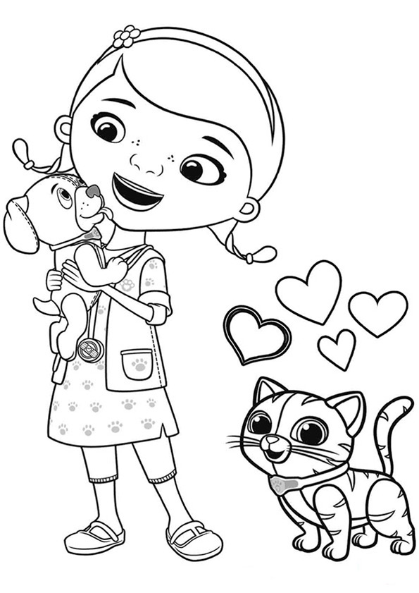 86 Doc McStuffins Coloring Pages Printable 12