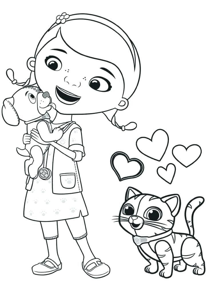 86 Doc McStuffins Coloring Pages Printable 16