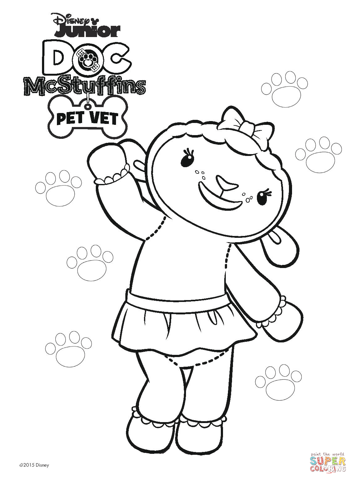 86 Doc McStuffins Coloring Pages Printable 18