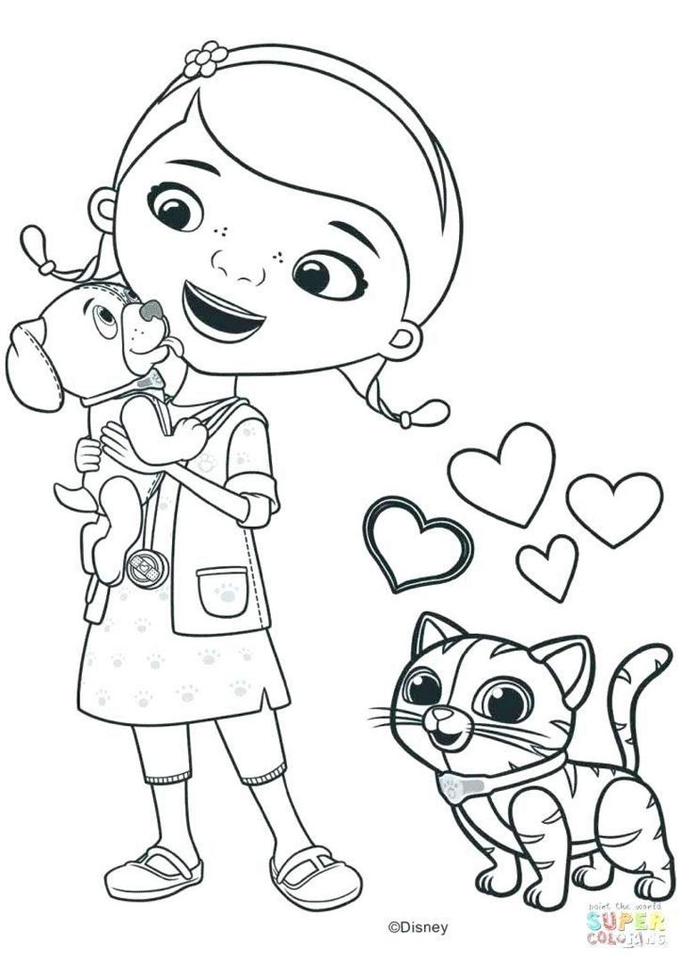 86 Doc McStuffins Coloring Pages Printable 2