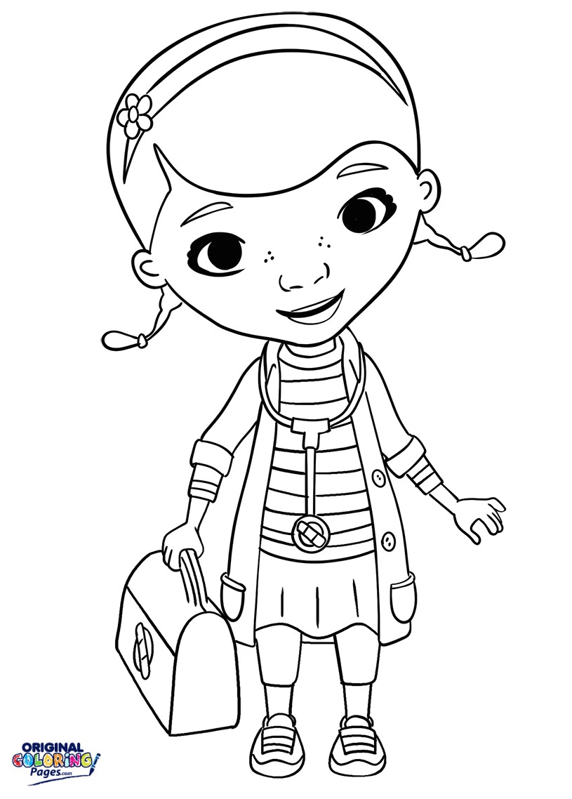 86 Doc McStuffins Coloring Pages Printable 20