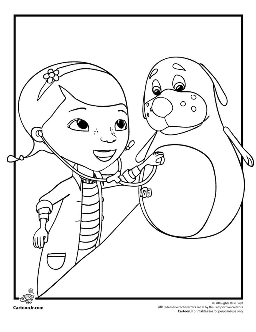 86 Doc McStuffins Coloring Pages Printable 23