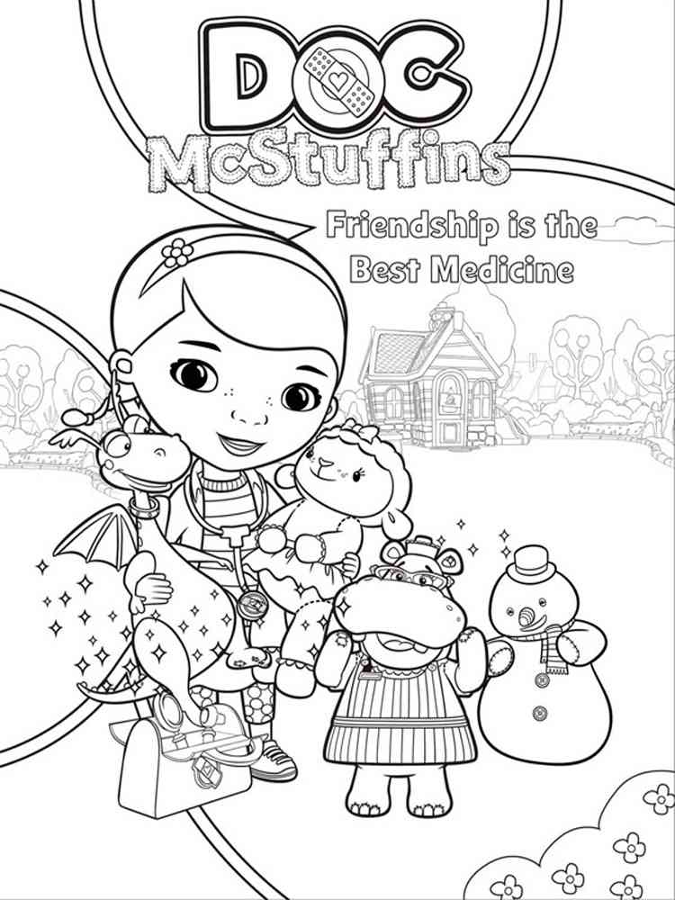 86 Doc McStuffins Coloring Pages Printable 24