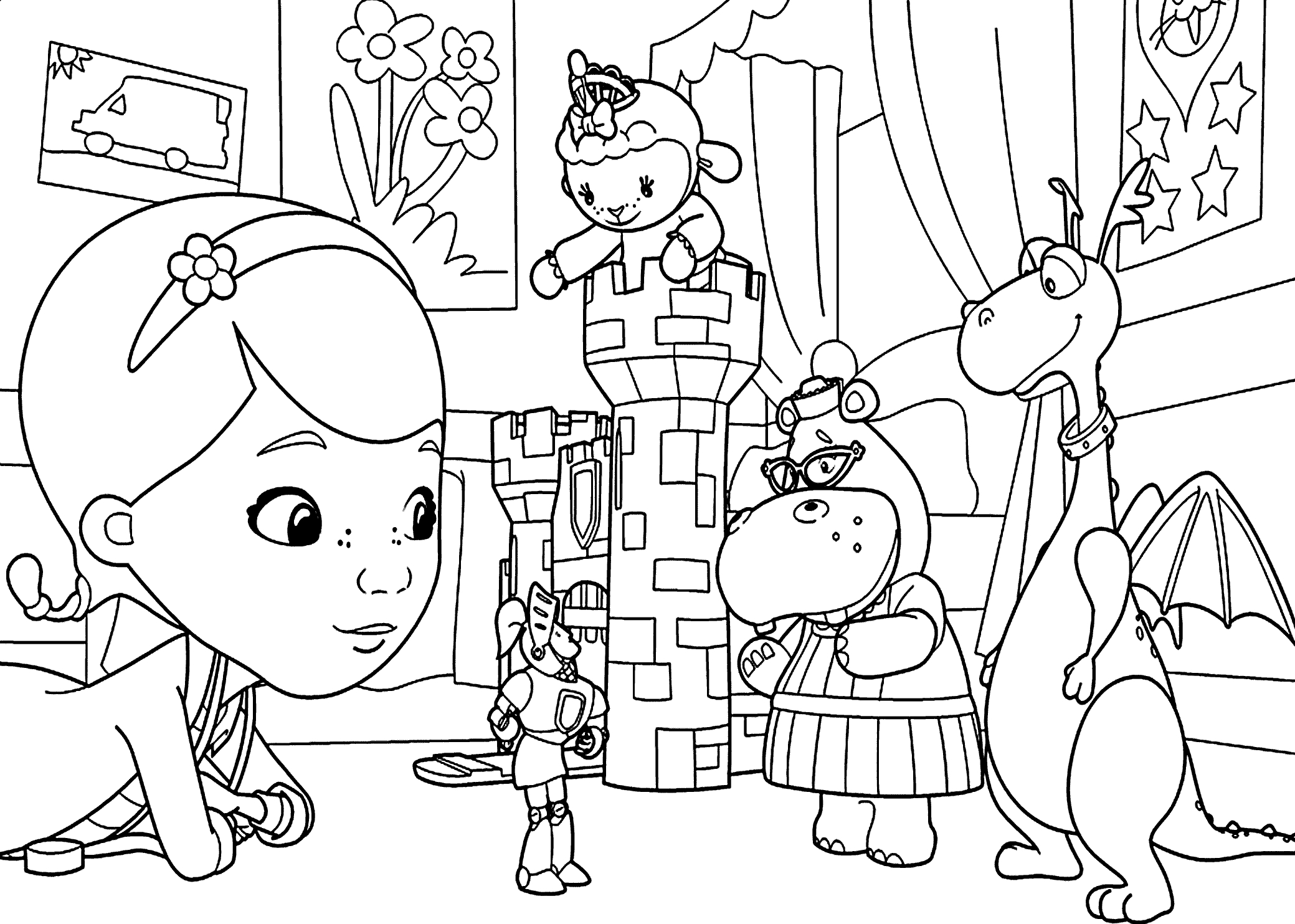 86 Doc McStuffins Coloring Pages Printable 25