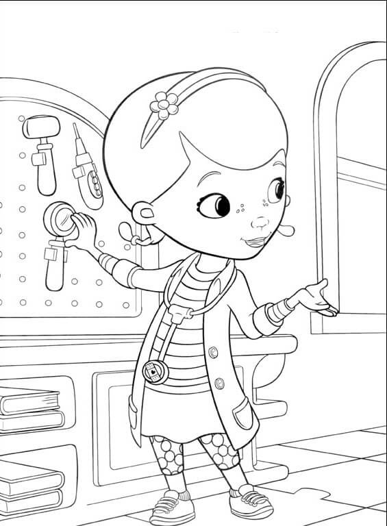 86 Doc McStuffins Coloring Pages Printable 26