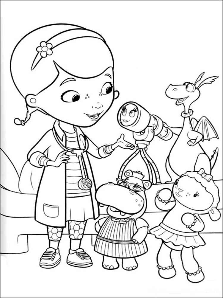 86 Doc McStuffins Coloring Pages Printable 28