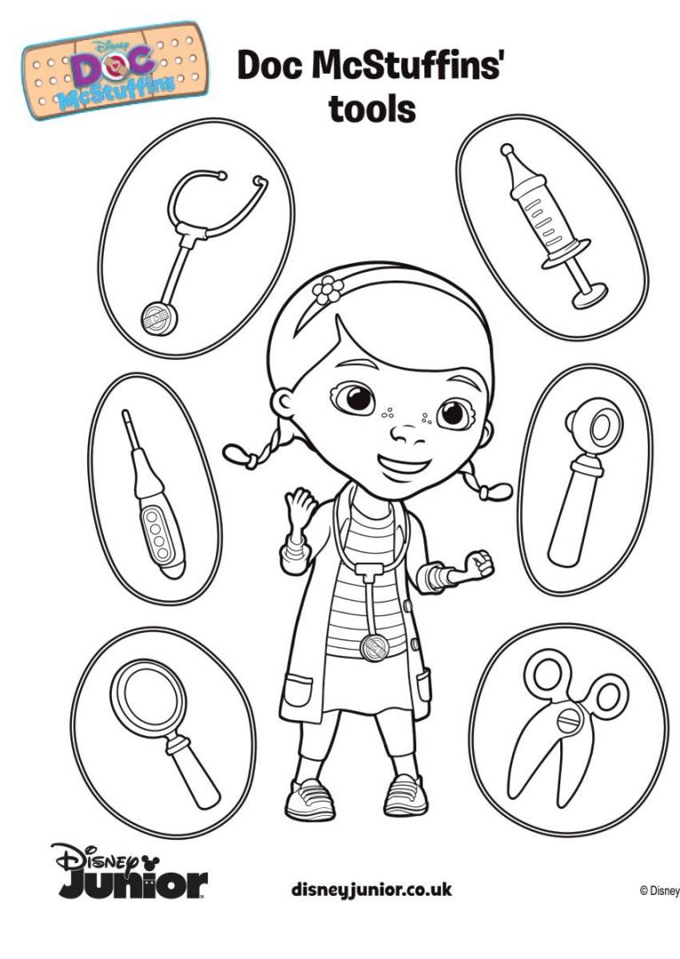 86 Doc McStuffins Coloring Pages Printable 33