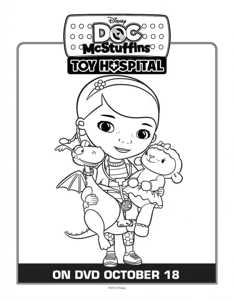 86 Doc McStuffins Coloring Pages Printable 35