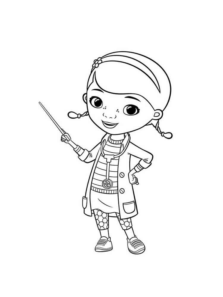 86 Doc McStuffins Coloring Pages Printable 38