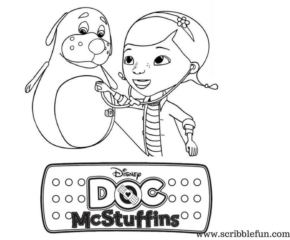 86 Doc McStuffins Coloring Pages Printable 39