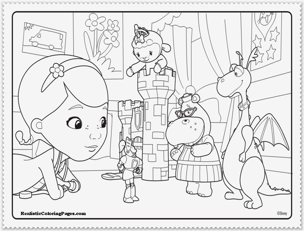 86 Doc McStuffins Coloring Pages Printable 40