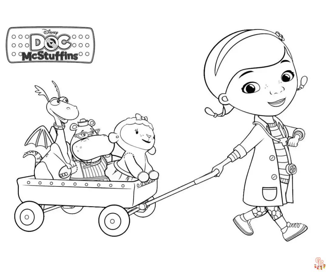 86 Doc McStuffins Coloring Pages Printable 45