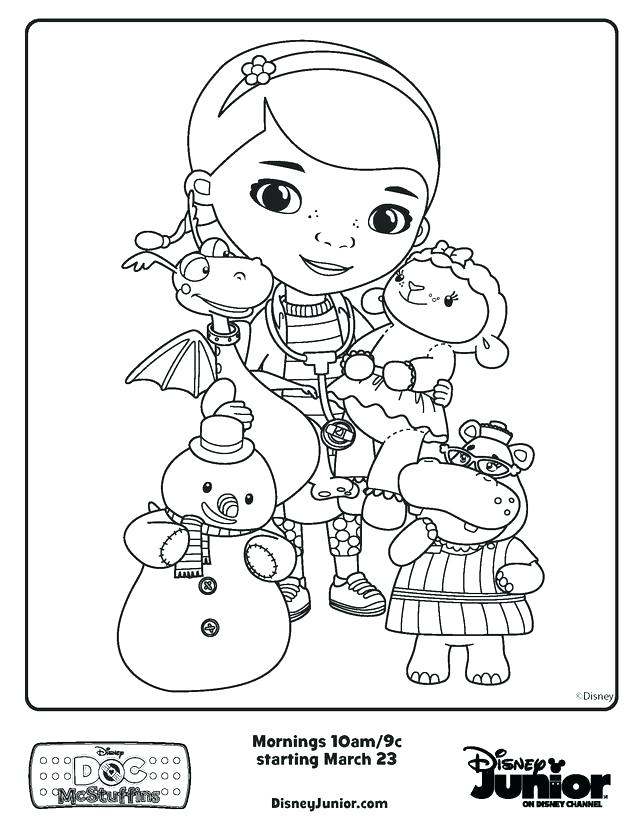 86 Doc McStuffins Coloring Pages Printable 46