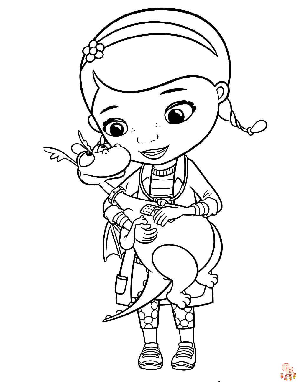 86 Doc McStuffins Coloring Pages Printable 47