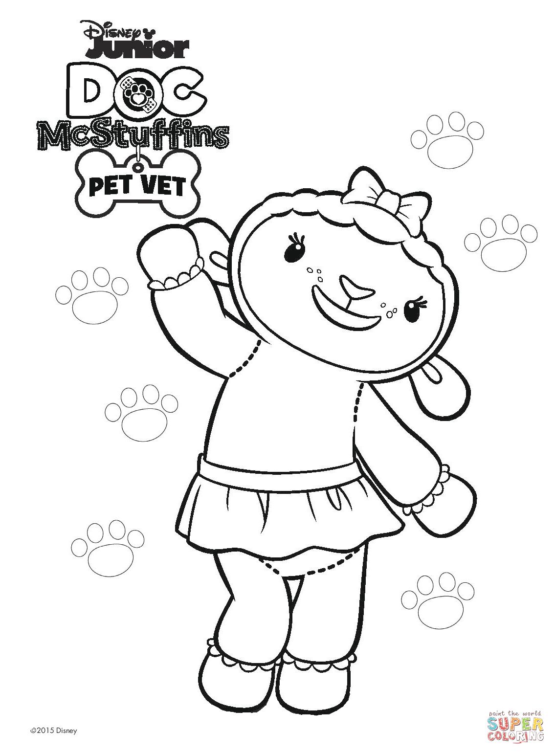 86 Doc McStuffins Coloring Pages Printable 50