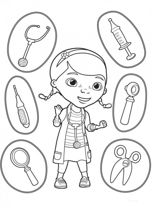 86 Doc McStuffins Coloring Pages Printable 51