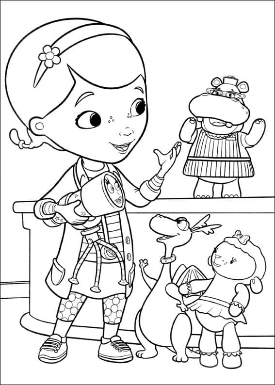 86 Doc McStuffins Coloring Pages Printable 53