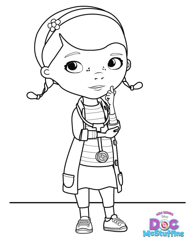 86 Doc McStuffins Coloring Pages Printable 59