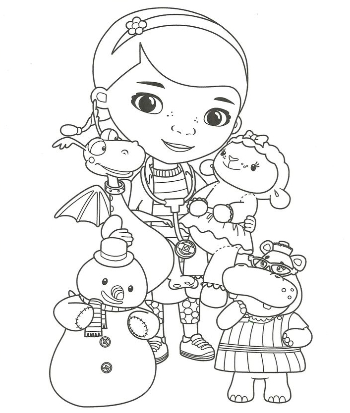 86 Doc McStuffins Coloring Pages Printable 60