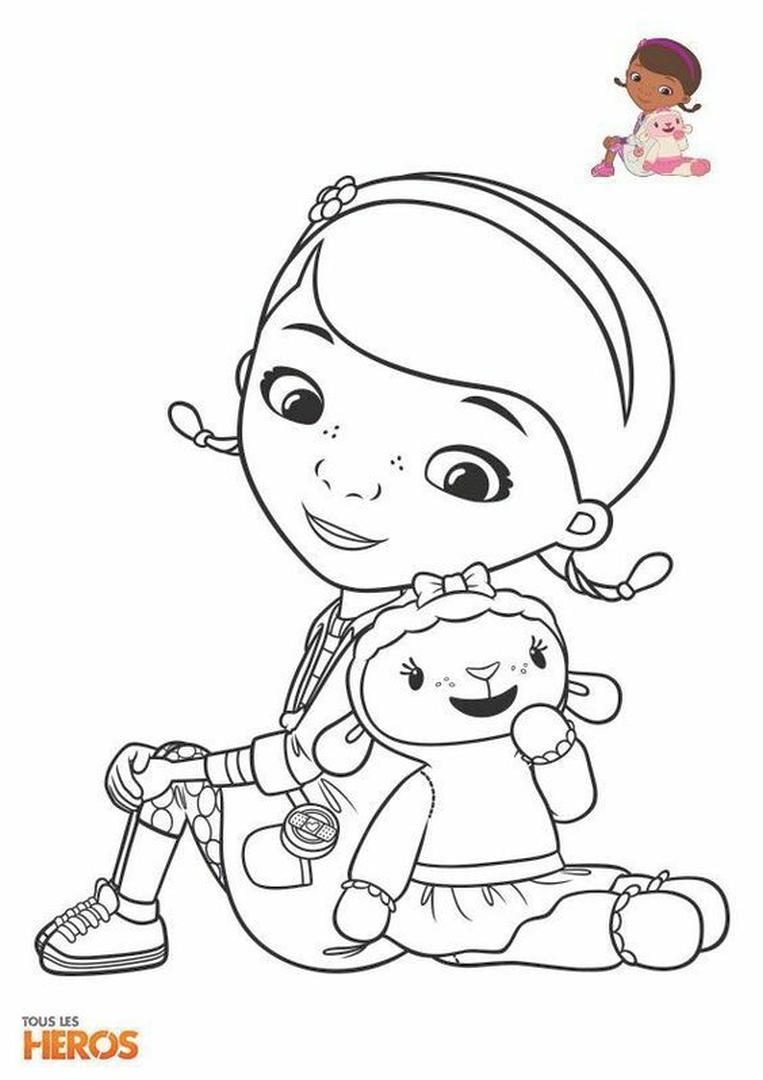 86 Doc McStuffins Coloring Pages Printable 63