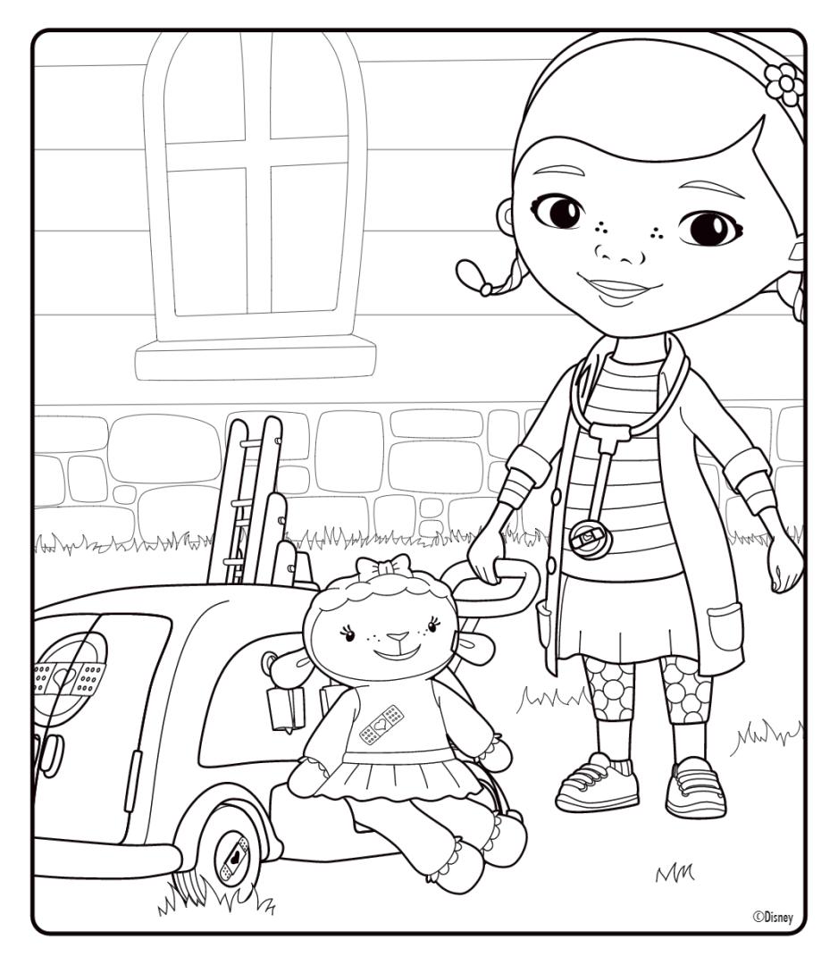 86 Doc McStuffins Coloring Pages Printable 64