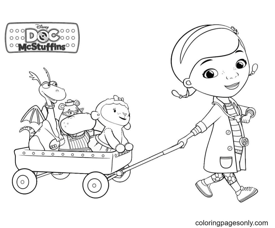 86 Doc McStuffins Coloring Pages Printable 66