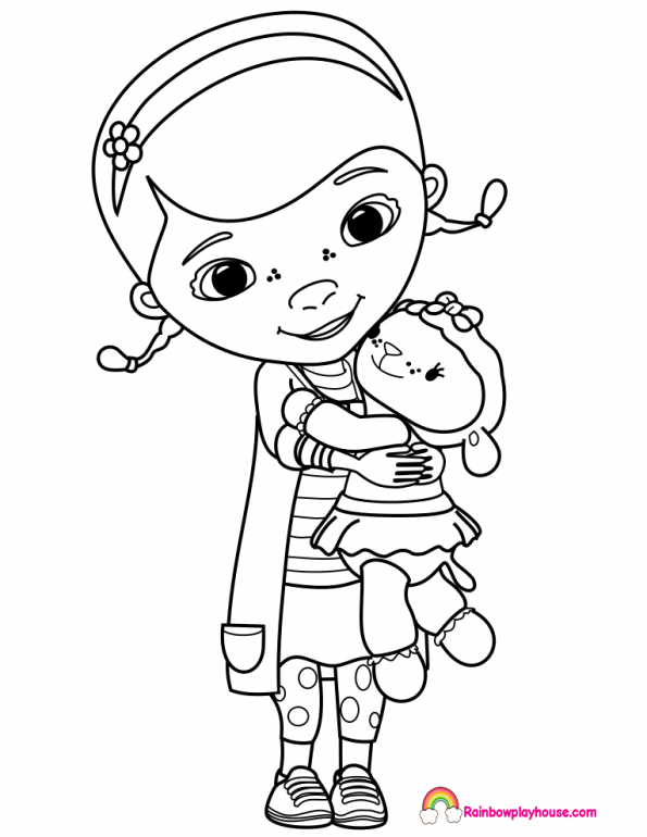 86 Doc McStuffins Coloring Pages Printable 68