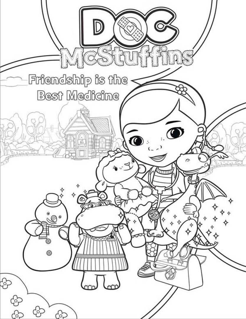 86 Doc McStuffins Coloring Pages Printable 69