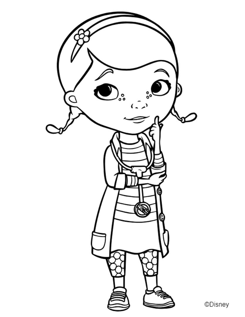 86 Doc McStuffins Coloring Pages Printable 76