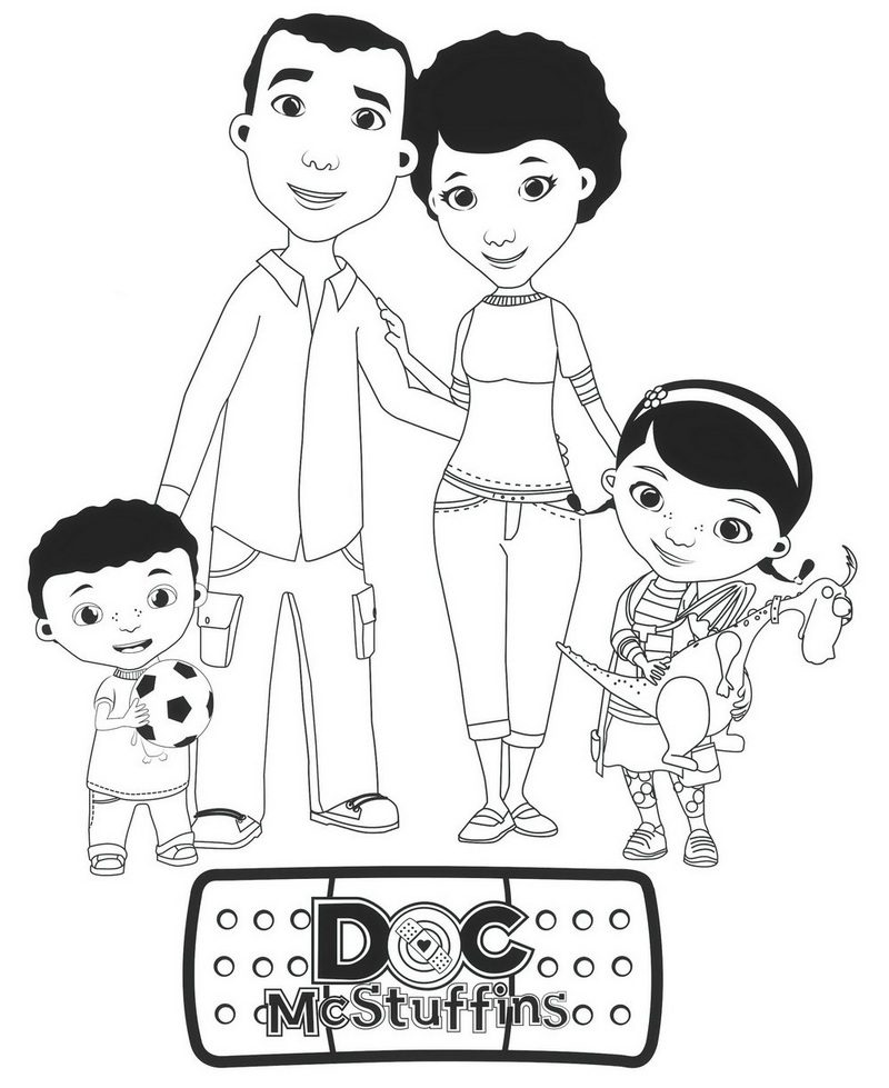 86 Doc McStuffins Coloring Pages Printable 8