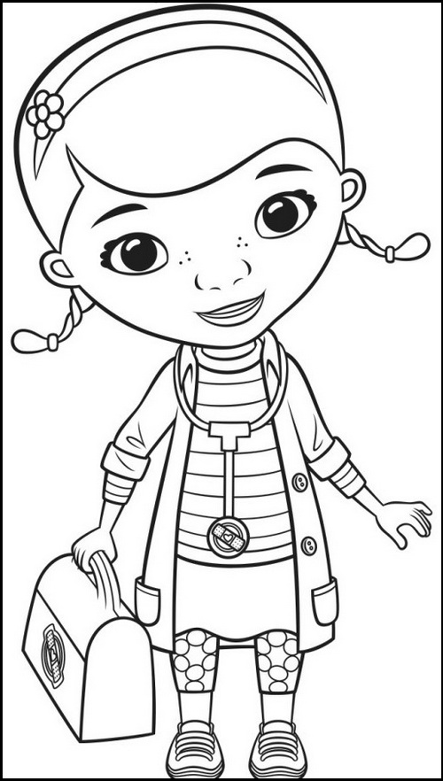 86 Doc McStuffins Coloring Pages Printable 81