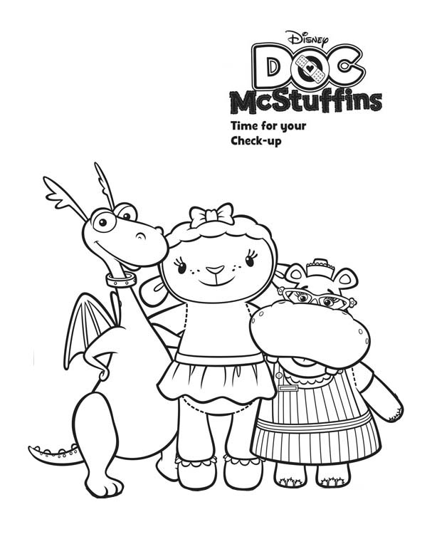 86 Doc McStuffins Coloring Pages Printable 83