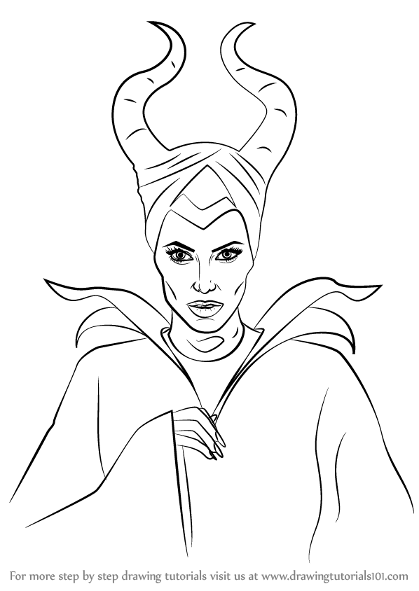 90 Enchanting Maleficent Coloring Pages Printable 44