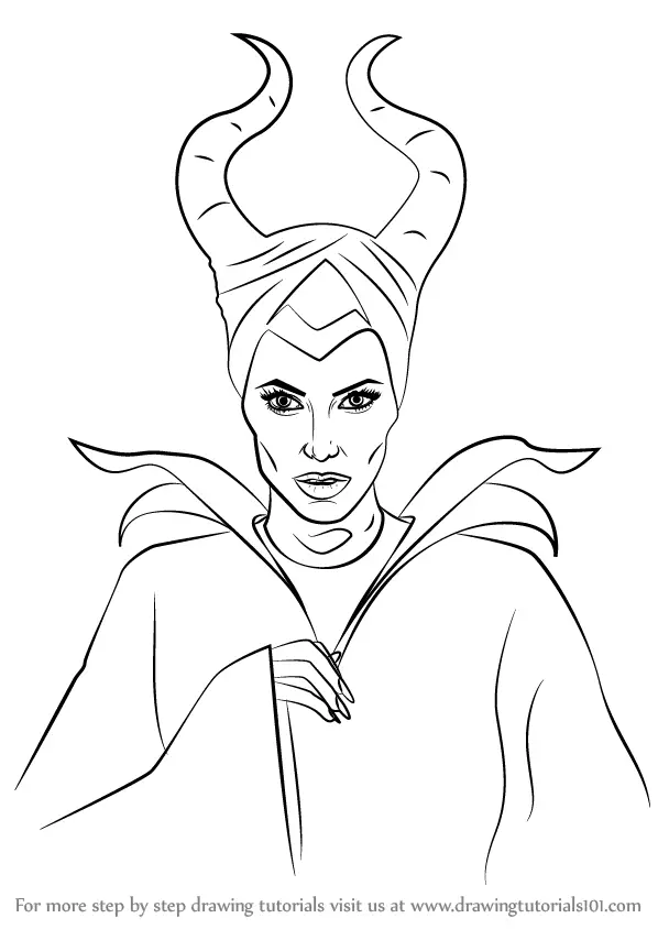 90 Enchanting Maleficent Coloring Pages Printable 54