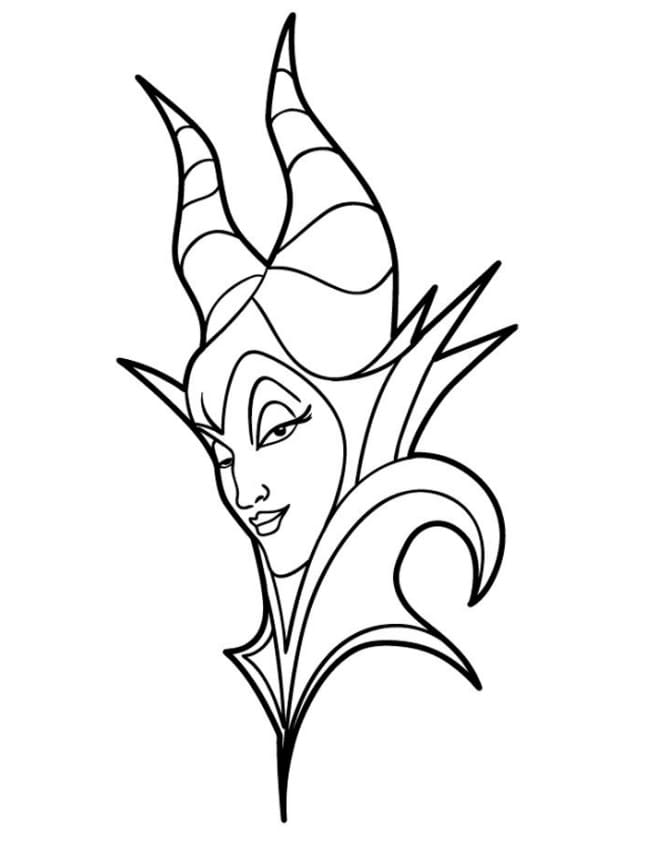 90 Enchanting Maleficent Coloring Pages Printable 60