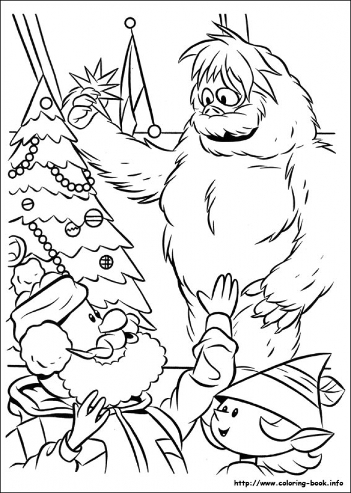 90 Rudolph Coloring Pages for Kids Printable 31