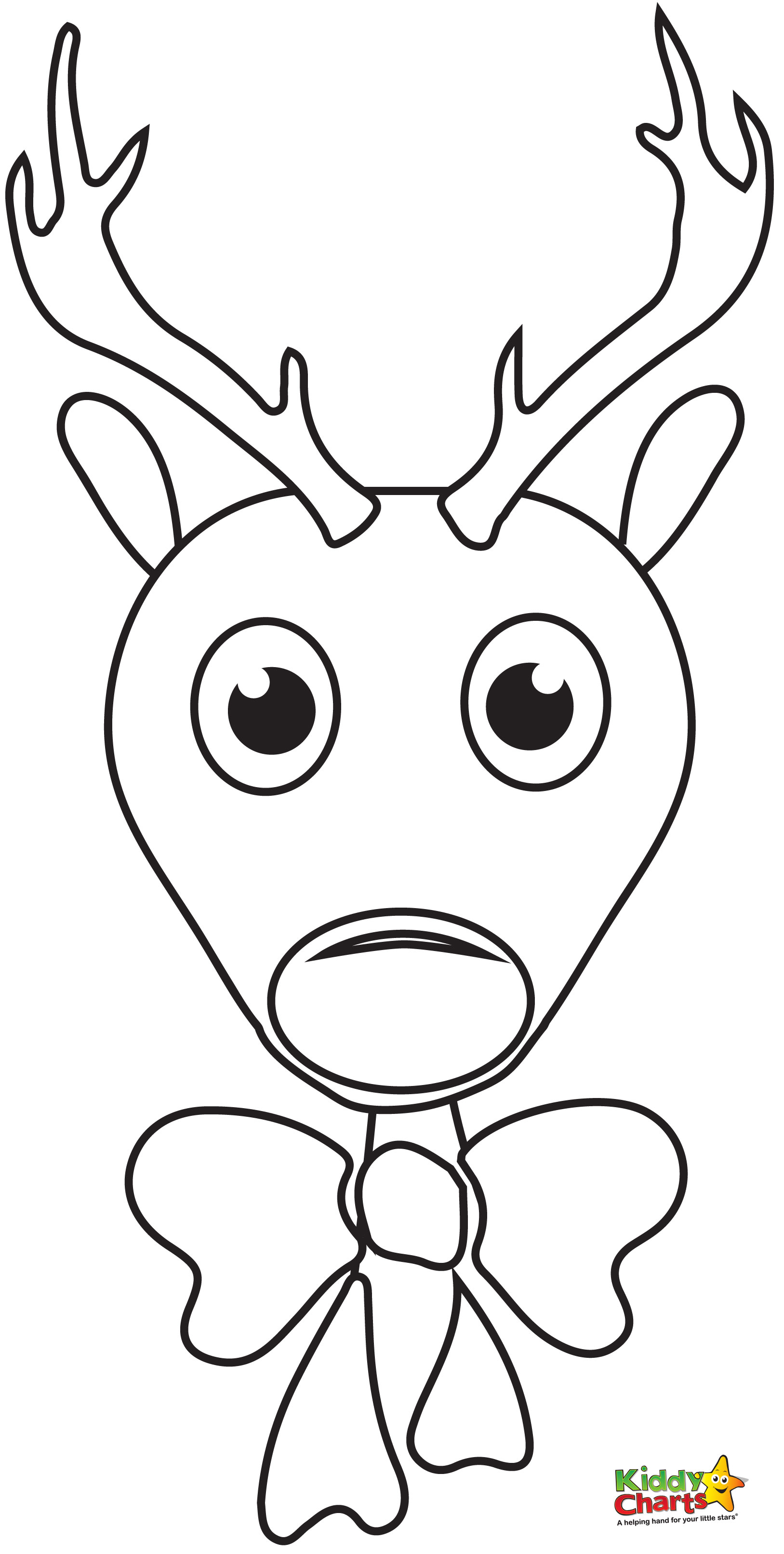 90 Rudolph Coloring Pages for Kids Printable 45