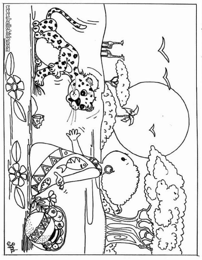 91 Wild Animal Coloring Pages Printable 28