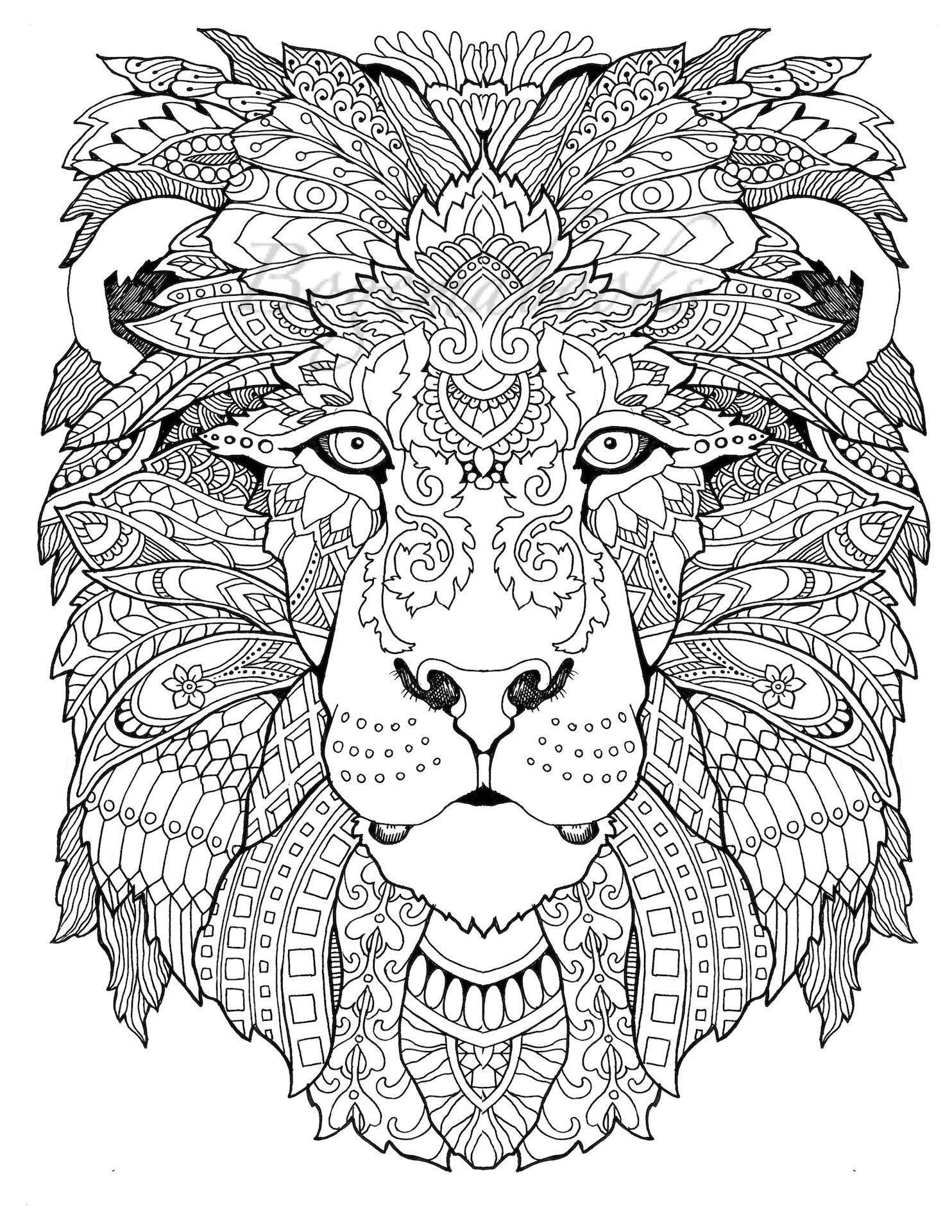 91 Wild Animal Coloring Pages Printable 30