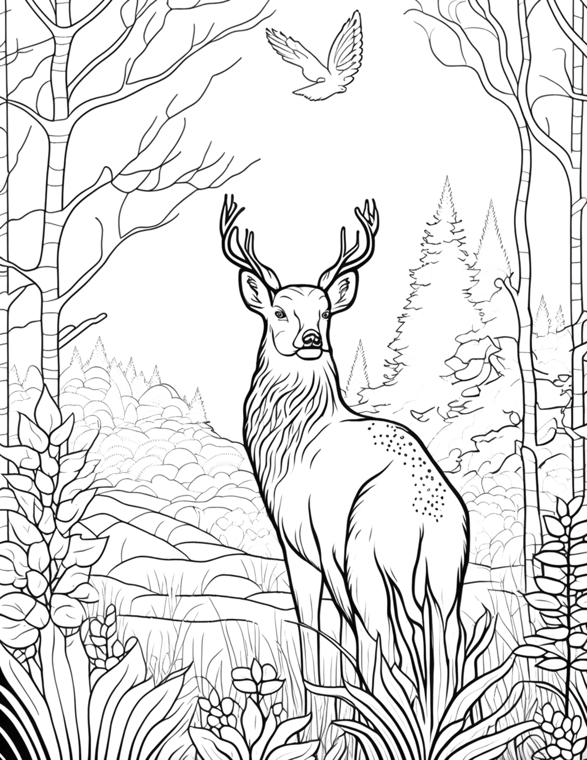 91 Wild Animal Coloring Pages Printable 37