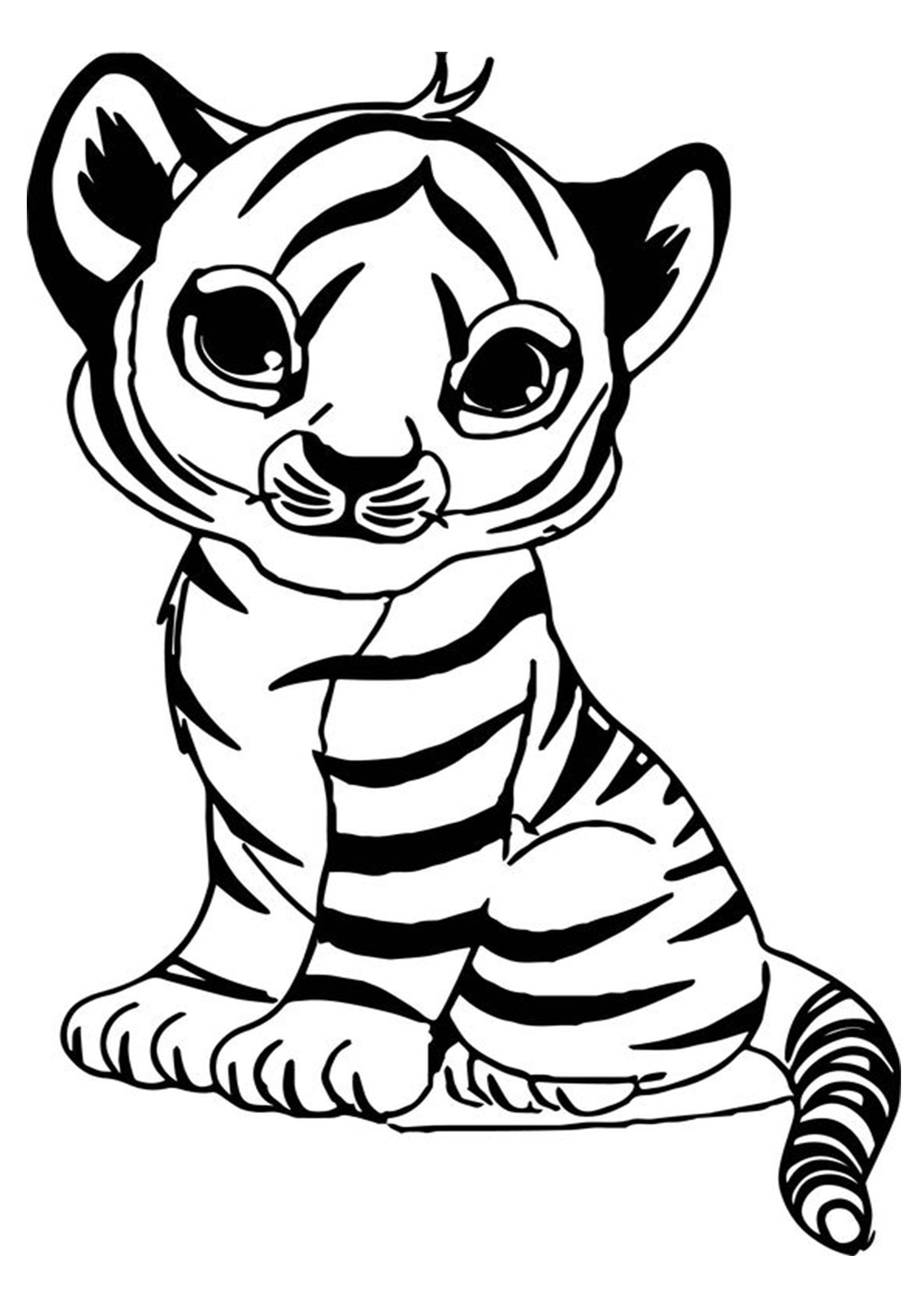 91 Wild Animal Coloring Pages Printable 49