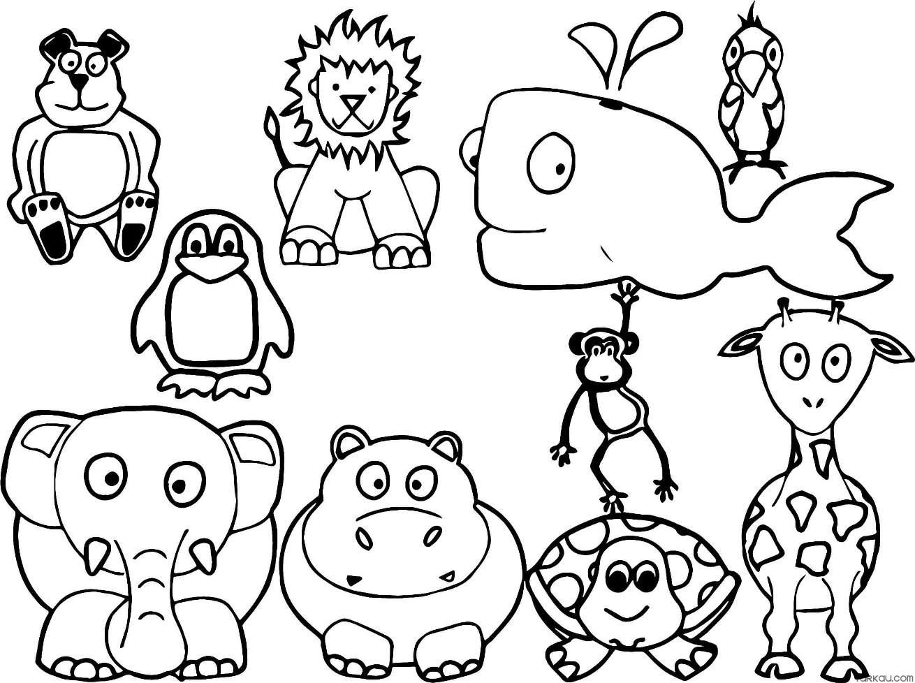 91 Wild Animal Coloring Pages Printable 64