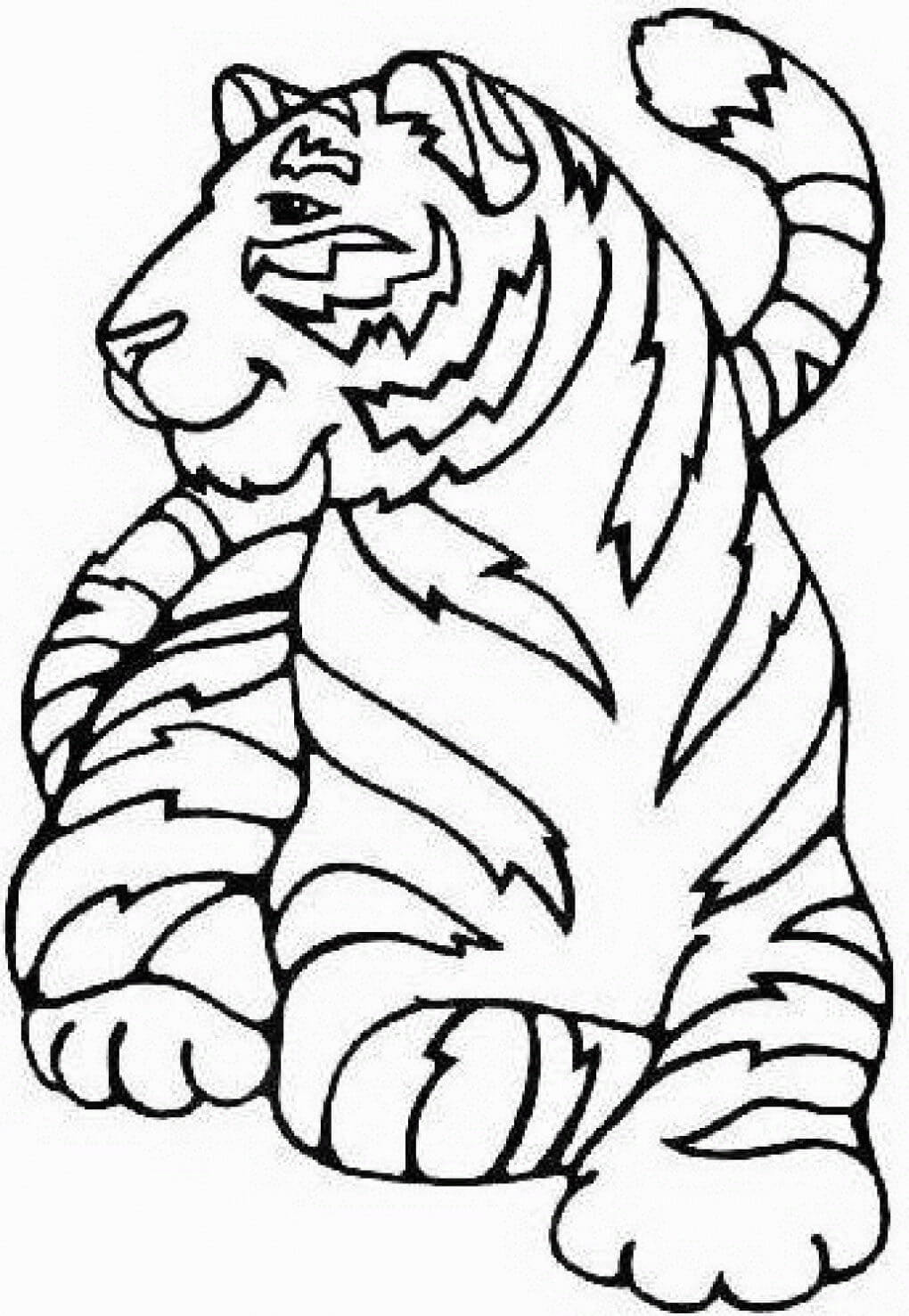 91 Wild Animal Coloring Pages Printable 9