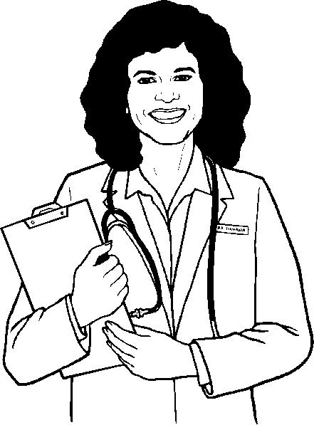 92 Doctor Coloring Pages Printable 15