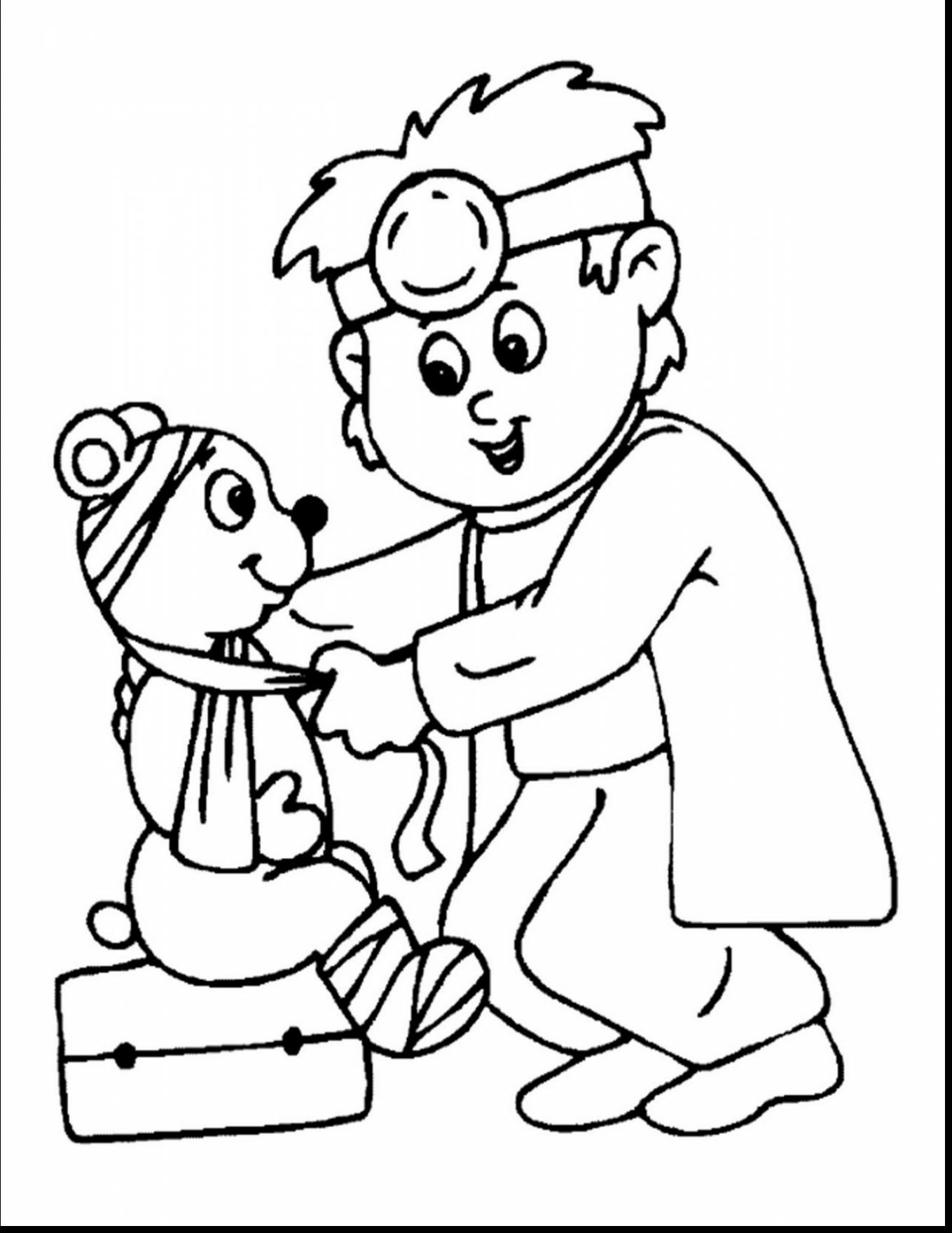 92 Doctor Coloring Pages Printable 17