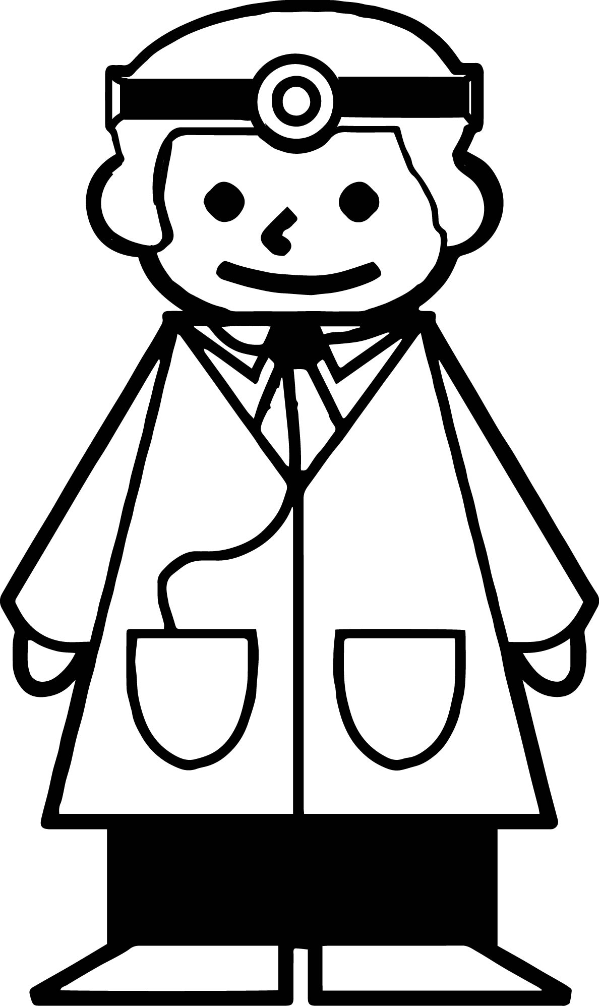 92 Doctor Coloring Pages Printable 19